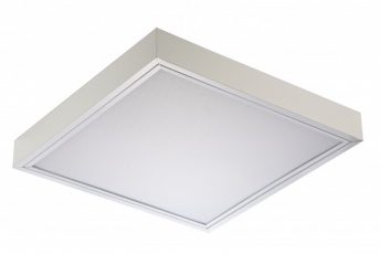 Светильник люминесцентный универсальный TL414 OL 595x595x55мм без ламп IP20 опал | 09637 | TechnoLux