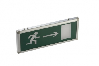 Светильник светодиодный аварийный с БАП TLEM 01-2-C12 380x150x20мм 3Вт LED Лм IP40 | 16081 | TechnoLux