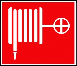 Знак пожарной безопасности ПБ03 Пожарный гидрант 350x350 мм | ПБ03 350350 | TechnoLux