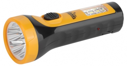 Фонарь универсальный 5хLED + 6хLED аккумулятор 4V1Ah TA15 2 режима | Б0016863 | ТРОФИ