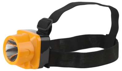 Фонарь налобный светодиодный Трофи TG1 аккумуляторный, яркий, 4V0.5Ah, 1xLED, ЗУ 220V, | Б0053033 | Трофи