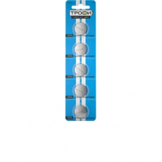 Батарейка литиевая CR2016-5BL (100/1000/78000) (часовая) | C0032183 | ТРОФИ