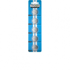 Батарейка литиевая CR2025-5BL (100/1000/65000) (часовая) | C0032184 | ТРОФИ