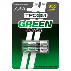Аккумулятор HR03-2BL 950 mAh (20/240/17280) (AAA) | C0032097 | ТРОФИ