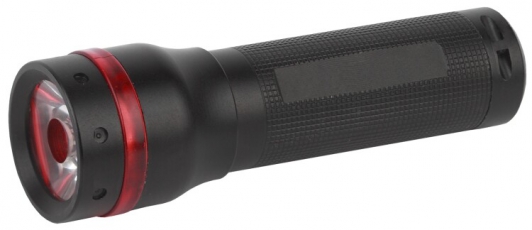 Фонарь универсальный TM3W-BL 1x3W LED, колим.линза, алюм+БАТАРЕЙКИ В ПОДАРОК | Б0032626 | Трофи