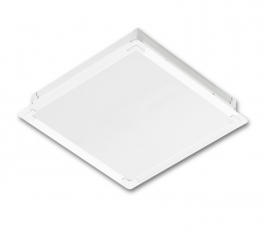 Светильник светодиодный ДВО-22w LED 1900Лм 22Вт 4000К опал бел IP40 Alumogips | ЦБ000007351 | CSVT