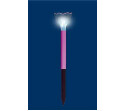 Cветильник садовый декоративный на солнечной батарее USL-C-420/PT305 PINK CROCUS 4000К, 1*LR Ni-Mh акк. в/к. IP44 | UL-00001762 | Uniel