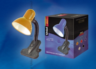 Светильник настольный TLI-206 цоколь E27 оранжевый | 02463 | Uniel