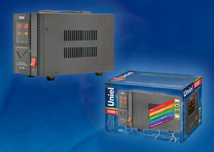 RS-1/3000 Стабилизатор «Standard» релейный однофазный, 3,0 кВА. | 03111 | Uniel