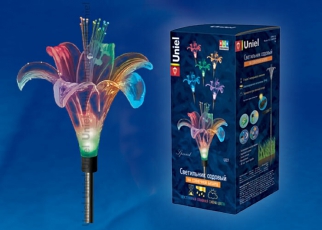 Cветильник садовый декоративный на солнечной батарее Lily USL-S-104/MT810 Серия Special | 07288 | Uniel