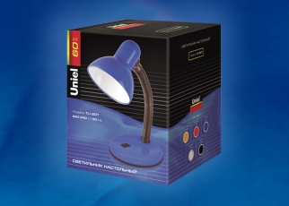 Светильник настольный TLI-201 цоколь E27 черный | 00450 | Uniel