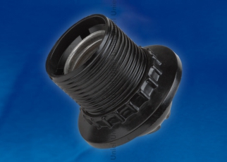 ULH-03-E27R-Bakelite Патрон подвесной с кольцом карболитовый Е27 | 11022 | Uniel