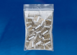 Коннекторы для светодиодной ленты 220В 5050RGB, 4 контакта, UTC-K-04/B67-RGB COPPER 050 POLYBAG прозрачный 50 шт/упак | 10829 | Uniel