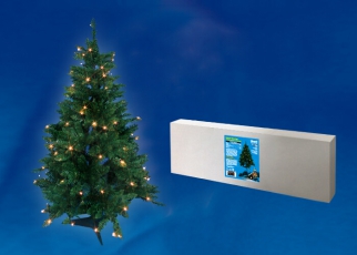 Дерево светодиодное «Ёлочка» ULD-T0612-100/SBA WARM WHITE IP20 XMAS TREE 120 см. 100 диодов. теплый белый свет. шнур черный | UL-00002333 | Uniel