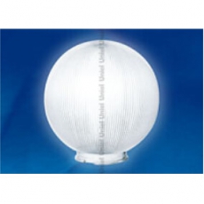 Рассеиватель для садово-паркового светильника UFP-P300В CLEAR шар сфера призма с насечками D=300мм | 08098 | Uniel