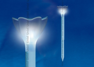 Cветильник садовый декоративный на солнечной батарее Blue crocus USL-C-418/PT305 Classic, пленка | 10624 | Uniel