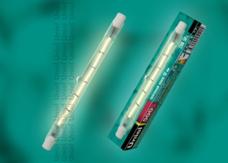 Лампа галогенная линейная J-118/500/R7s | 01093 | Uniel