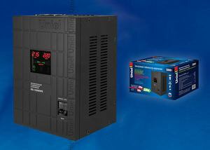 RS-1/5000WS Стабилизатор напряжения «Standard» релейный однофазный настенный, с гальванической развязкой, 5000ВА | 07383 | Uniel