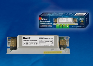 Блок питания UET-VAS-038A20 12V IP20 38Вт. металл.корпус. | UL-00002426 | Uniel