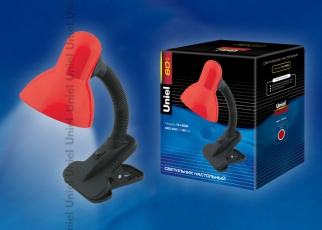 Светильник настольный TLI-206 цоколь E27 красный | 02461 | Uniel