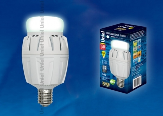 Лампа светодиодная промышленная LED-M88-150W/NW/E40/FR ALV01WH LED мощная с мат.рассеивателем. Материал корпуса алюминий. 4000К. Серия Venturo |UL-000
