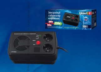 U-STR-500/1 Стабилизатор напряжения серии Standard Courage 500 ВА | 09619 | Uniel