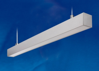 Светильник светодиодный промышленный подвесной 30вт 5000К 2800Лм алюм/серебро IP65 ULO-K10D 30W/5000K/L60 IP65 SILVER пр-во РФ | UL-00004209 | Uniel