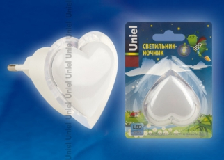 Светильник-ночник DTL-308-Сердечко/RGB/3LED/05W без выключателя. | 10321 | Uniel