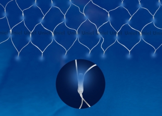 Гирлянда-сетка светодиодная с контроллером ULD-N2520-240/DTA BLUE IP20 240 диодов, 2.5х2 м, синяя, IP20, шнур прозр. | 07938 | Uniel