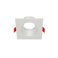 Рамка для модульного светильника FLEX 50 08 квадратная встраиваемая 90х90х30мм RAL9010 | V1-R0-00435-10002-2000000 | VARTON