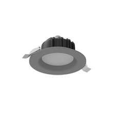 Cветильник светодиодный Downlight круглый встраиваемый 120*65 мм 11W 3000K IP54 RAL7045 серый муар | V1-R0-H0011-10000-4401130 | VARTON