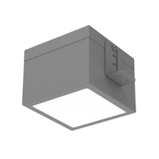 Светильник светодиодный DL-Grill Грильято 100х100 мм встр. 12Вт 3000 К 86х86х70 мм IP54 RAL7045 серый муар | V1-R0-70808-10000-5401230 | VARTON