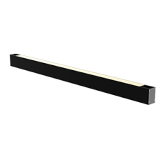 Светильник светодиодный Х-line Up&Down один. подвесн 23Вт 3000К 755x63x100мм RAL9005 черный муар DALI опал 2 торц.кр.|V1-R0-92822-02OPD-4002330|VARTON