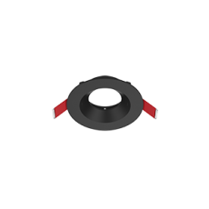 Рамка для модульного светильника FLEX 50 01 круглая встраиваемая 90х30мм RAL9005 черный муар | V1-R0-T0435-10001-2000000 | VARTON