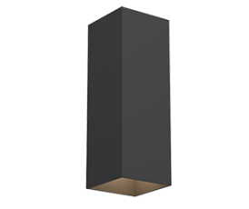 Cветильник светодиодный WL-Cube настенный 10W 4000K 80х80х230 мм угол 60° IP54 RAL9005 черный муар | V1-R5-91513-21000-5401040 | VARTON