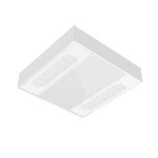 Светильник светодиодный с UV-блоком накладной 30 Вт 600*600*127 5000К IP40 с призм. рас. GlWBioguard мат. |V1-C0-0UV70-20PRA-4003050 | VARTON