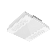 Светильник светодиодный с UV-блоком встр 30Вт 595*595*126мм 3000К IP40 с призм. рас. GlWBioguard мат. димм. DALI | V1-C0-0UV70-10PRD-4003030 | VARTON