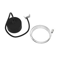 Комплект для подвеса Свет-к ов Stellar-Line, длина троса 1,2 м (1 комплект на 1 Свет-к ) RAL9005 черный матовый | V4-R0-T0.0006.SL0-0001 | VARTON