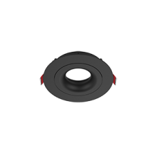Рамка для модульного светильника FLEX 50 02 круглая встраиваемая 110х45мм RAL9005 черный муар поворотная | V1-R0-T0435-10003-2000000 | VARTON