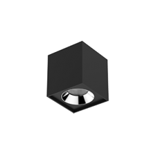 Светильник светодиодный DL-02 Cube накладной 100*110 12W 4000K 35° RAL9005 черный муар | V1-R0-T0360-20000-2001240 | VARTON