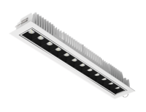 Светильник светодиодный DL-STELLAR встраиваемый поворотный 354x62x45mm 30W 4000K 34град белый | V1-R0-00410-10L25-2003040 | VARTON