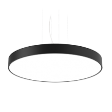 Cветильник светодиодный COSMO подвесной 65 Вт 1200*115 мм 3000К с рас. опал RAL9005 черный муар | V1-R0-90504-30000-2006530 | VARTON