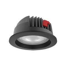 Светильник светодиодный DL-Pro круглый встр. 103x58 мм 10Вт 4000K IP65 D монт.отв. 90 мм RAL9005 черный муар | V1-R0-T0555-10000-6501040 | VARTON