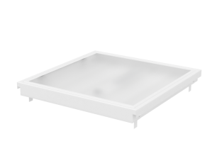 Светильник светодиодный ДВО Cesal 36Вт 4000К IP40 без рассеивателя с БАП 600х600х62мм | V1-A3-00027-10A00-4003640 | VARTON