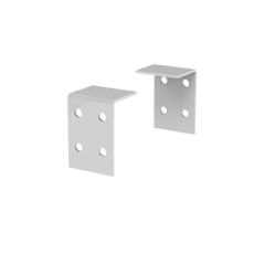 Соединитель 43х30мм с набором креплений (5х5,5мм) для соединения светильников серии R- Лайн в линию | V4-R0-00.0009.RL0-0001 | VARTON