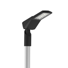 Светильник светодиодный уличный Levante Plaza 40 Вт кронштейн 60мм 4000К черный RAL9005 муар | V1-S1-90660-40L34-6604040 | VARTON