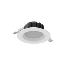 Светильник светодиодный Downlight круг. встр. 120*65 мм 11W 4000K IP54/20 RAL9010 бел. мат. авар пост. Teletest | V1-R0-01011-10AT0-4401140 | VARTON