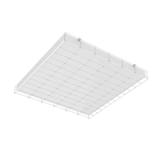 Светильник светодиодный S070 2.0 спорт/ обр.учр накл. 603*620*70 IP40 30 ВТ 4000К с призм. рас. с защит решет | V1-E0-00024-01PRD-4003040 | VARTON
