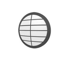 Cветильник светодиодный для ЖКХ NERO FLEX IP65 300*85 мм 25Вт 4000К черный с рамкой решетка | V1-U0-T0821-21F03-6502540 | VARTON