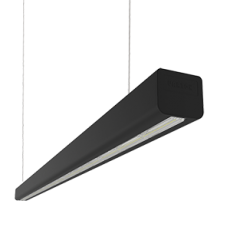 Cветильник светодиодный Mercury LED Mall 2026*66*58 мм опал 80W 4000К RAL9005 черный матовый | V1-R0-90431-31G02-2308040 | VARTON